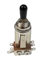 FretMax Long 3-Way Toggle Switch for LP Style Guitars (FMLTS)