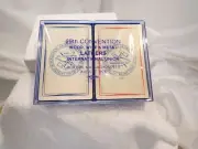 VINTAGE 1976 WOOD, WIRE & METAL LATHERS 29TH CONVENTION 2 DECK PLAYING CARD NEW
