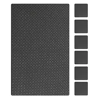 Treadmill Mat | Shock-Absorbing Mat | Sound-Proof Special Foot Pad | Anti Vibration Pad for Rowing Machine | Exercise Equipment Mat for Treadmill | Workout Floor Protector for Carpet and Hardwood