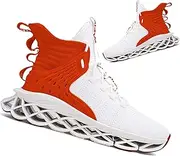 [Hello MrLin] Men's Running Shoes Non Slip Athletic Tennis Walking Blade Type Sneakers Hip Hop