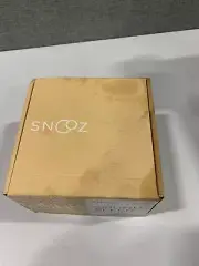 SNOOZ Smart White Noise Machine - Real Fan Inside for Non-Looping White
