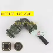 1PCS NEW FOR 4-pin Connector Elbow Aviation Plug MS3108A-14S-2 S/P