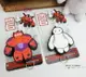 UNIPRO 迪士尼 Big Hero6 大英雄天團 杯麵 Baymax 造型伸縮證件帶 易拉扣證件 掛飾 伸縮 鑰匙圈