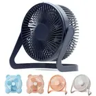 Usb Fan 360 Degree Rotation Cute Usb Charging Mini Cooling Fan Convenient