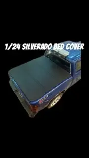 1/24 MOTORMAX CHEVY SILVERADO BED COVER POLICE FIRE CUSTOM BUILD DIORAMA