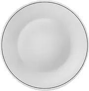 Bormioli Rocco 480190FS7121952 Unico Design Moon Dessert Plate, Set of 24, Glass, White