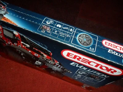 Erector Evolution 4X4 Meccano Metal Construction Building Toy 6200