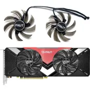 85MM Graphic Card Left/Right Cooling Fan For PALiT TX2070 2080 GAMING PRO/DUAL
