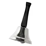 Santa Bell Silver - Small