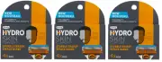 Schick Hydro Skin Comfort Stubble Eraser Razor Refills, 12 Cartridges