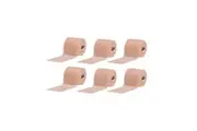 6PK Rocktape Go Sports Training Kinesiology Adhesive PreCut Tape Underwrap Beige
