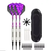 3Pcs/pack 18g Soft Tip Darts Sets PET Flight, Aluminum Darts Shafts Tip