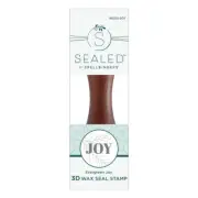 Spellbinders - 3D Wax Seal Stamp - Evergreen Joy, WS3D-007