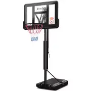 NNEDSZ 3.05M Basketball Hoop Stand System Ring Portable Net Height Adjustable Bl