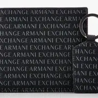 在飛比找蝦皮購物優惠-AX armani exchange 滿版皮夾鑰匙圈禮盒組