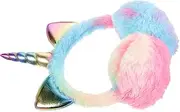 [Minkissy] Warm Earmuffs Unicorn Earmuff Headband for Winter Adult Warmer Animal Fluffy Covers Cute Ear Animal Ears For Sleeping Headbands Faux Ear Muffs Plush