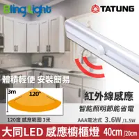 在飛比找蝦皮購物優惠-◎Bling Light LED◎大同LED紅外線人體感應櫥