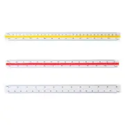 Triangular Scale Drafting Ruler for Engineer Architectural Ruler Architect Scale