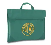 Bottle Library Bag With Screenprint