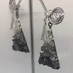 【SWAROVSKI耳環系列】 施華洛世璀璨裙耳環