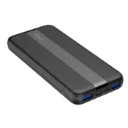 Golf PB-G92PD Fast Charging Powerbank with Type C, 10000mAh Power Bank, Black