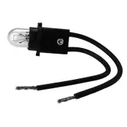 Autometer Replacement Light Bulb Socket Pigtail Wiring Connector PUSH AND TURN