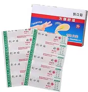 Wound Bandages Waterproof,Adhesive Bandage Dressing Strips | 50/100 Count Breathable Dressing Stickers for Comfortable Protection, Minor Cuts & Scrapes