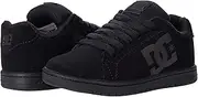 [DC Shoes] DC Unisex-Child Gaveler Skate Shoe, Black, 1 Little Kid
