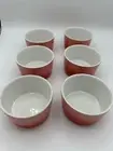 Roma Ramekin Set of 6, 6oz, RedNew Open Box