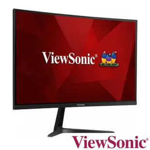 【ViewSonic 優派】VX2718-2KPC-mhd 27型 VA 2K 180Hz 曲面電競螢幕(1500R/內建喇叭//FreeSync/1ms)