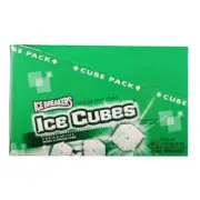 Ice Breakers Ice Cubes, Gum Spearmint - Bottle, Count 4 (40Pcs) - Gum/Grab
