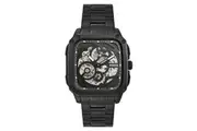 Fossil Inscription Automatic Smoke Stainless Steel Men's Watch (ME3203)