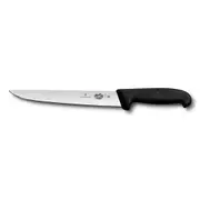 [Victorinox] Fibrox Standard Back Blade Sticking Knife 20cm (Black)