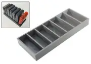 Cartridge Game Holder for Commodore 64 (Holds 7 Cartridges) Vintage Display