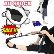 Yoga Flexibility Stretch Band Leg Fascia Stretcher Strap Ballet Gym Trainer EV