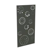 ProtectorAl 300-1200w x 1201-2400h Woodland Grey Fireworks Unframed Solid Aluminium Decorative Panel