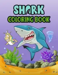 在飛比找博客來優惠-Shark Coloring Book: Cute Shar