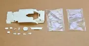 AMT 1/25 1963 CHEVROLET CORVETTE STING RAY CHASSIS AND RELATED PARTS