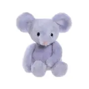 Charlie Bears Bear & Me Baby/Infant Pip Mouse 17x6cm Soft Toy Purple 0m+