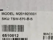 Crestron TSW-570-B-S Wall Mount Touch Screen New Sealed. Home OS Compatible