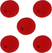 5 x Red Clown Ball Magic Nose Foam Costume Costume Party Supplies for Halloween Masquerade 1 Piece Creative Exquisite Workmanship Fancy Dress