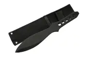 The 8.5"Black Stainless Steel Perfectly Balanced Throwing Knife W Sheath WF-1114