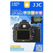 JJC LCP-D610 LCD Screen Protector Guard Film Cover for Nikon D600, D610 Camera