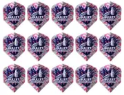 5 New Sets Harrows Hologram Arsenal Standard Dart Flights - Bullet