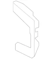 Genuine BMW Baffle Plate 41-21-7-264-070 (for: BMW)