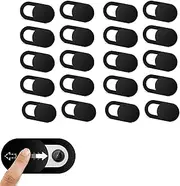 20 Pcs Laptop Camera Cover Sliders, Ultra-Thin Webcam Covers for Notebooks, Desktops, Tablets, and Smartphones