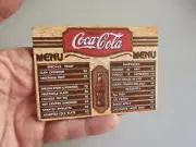 DINER MENU BOARD ~ DOLLHOUSE MINIATURES