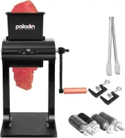 2-in-1 Meat Tenderizer Jerky Slicer, Suited for Tendering and Slicing