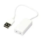 2x External USB 3D Virtual 7.1 Channel Audio Sound Card Adapter For PC Laptop SE