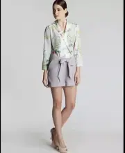 Ted Baker Wallpaper Playsuit/Romper Sz2 Rrp$414